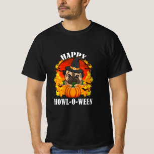 T-shirt Bulldog Halloween