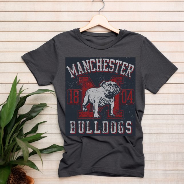 T-shirt Bulldogs de Manchester (Créateur téléchargé)