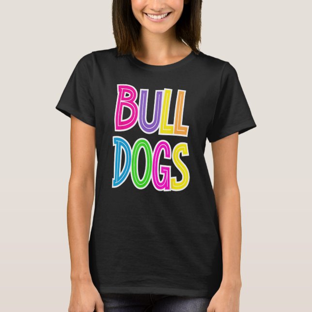 T-shirt Bulldogs École Esprit Bulldog Esprit Porter (Devant)