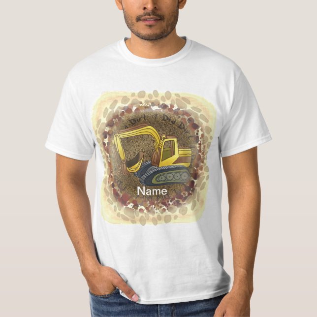 T-shirt bulldozer vraiment crever la tête (Devant)