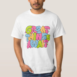 T-shirt bulle coloré