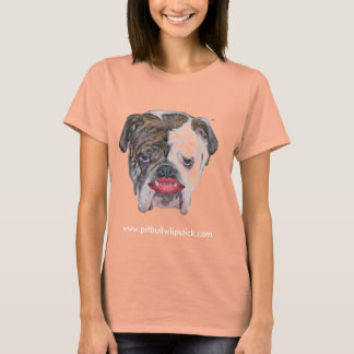 T-SHIRT BULLE DE PIT AVEC LIPSTICK