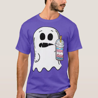 T-shirt bulle de thé transgenre fantôme bulle de thé trans