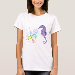 T-shirt bulles arc-en-ciel