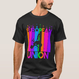T-shirt Bulles colorées de l'Union européenne