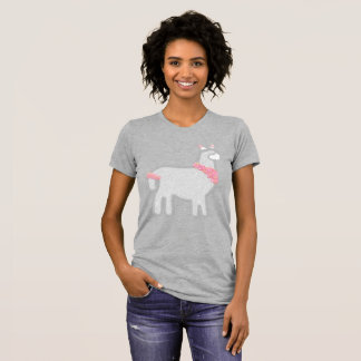 T-shirt Bulles de fête de l'alpaca mignon