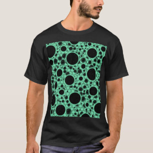 T-shirt Bulles d'espace - Menthe