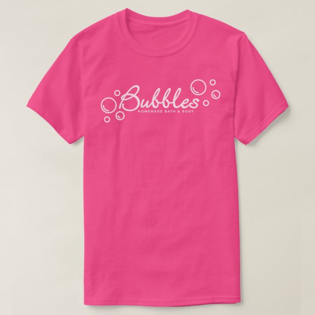 T-shirt Bulles noires orphelines (Design devant)