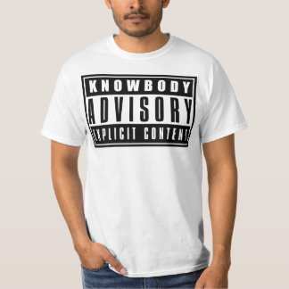 T-shirt Bulletin de renseignements de Knowbody