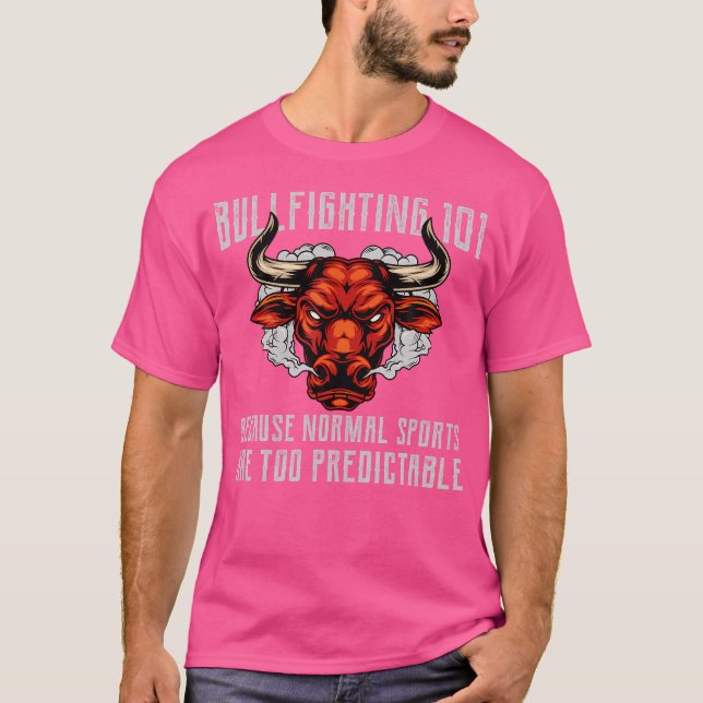 T-shirt Bullfight Bullfighter Rodeo Bull Ridi (Devant)