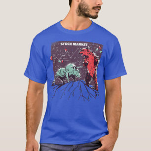 T-shirt BULLISH et BEARISH Market Trading Acheter Stock