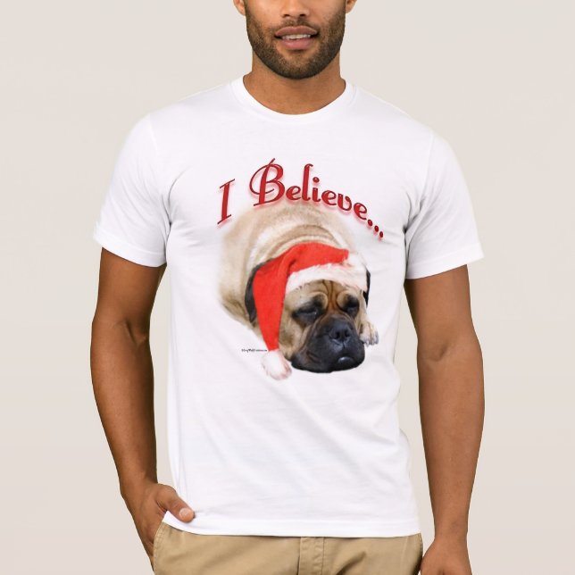 T-shirt Bullmastiff je crois (Devant)