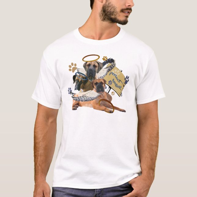 T-shirt Bullmastiff Parfum Angel (Devant)