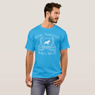 T-shirt Bulls Rocky Mountain Shorty Design blanc