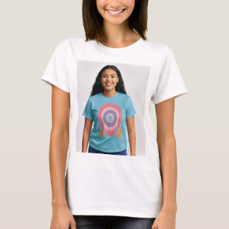 T-shirt Bullseye Beauté : Cible Graphique pour femmes Tee