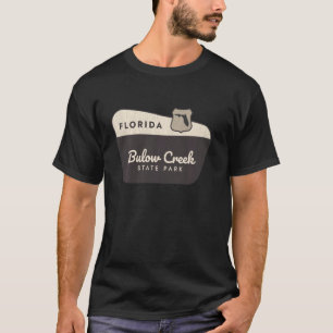 T-shirt Bulow Creek State Park Floride Affiche de bienvenu