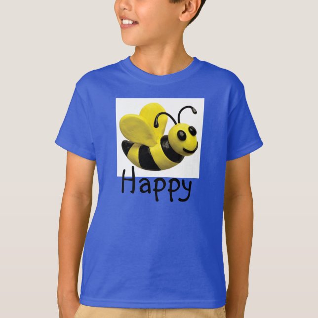 T-shirt Bumble Bee fête d'anniversaire (Devant)