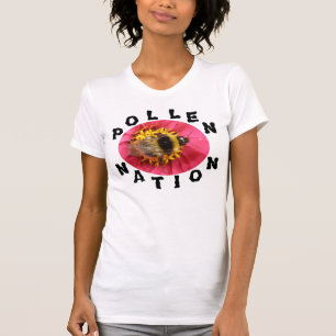 T-shirt Bumblebee Pollen Nation Ladies T Shirt