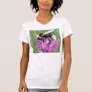 T-shirt Bumblebee sur un Thistle Ladies Tee