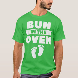 T-shirt Bun Dans Le Four Genre Révéler La Grossesse Annonc