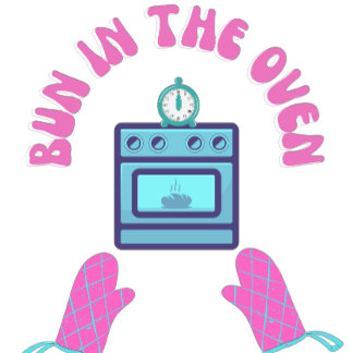 T-shirt Bun Dans Les Mères Enceintes Du Four