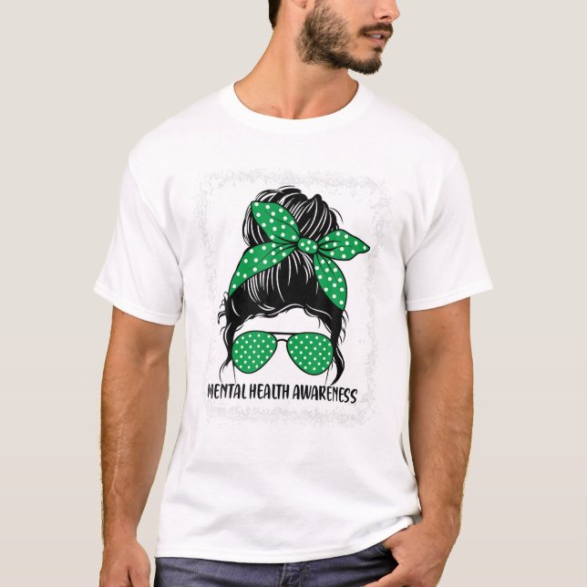 T-shirt Bun - Les questions de santé mentale (Devant)