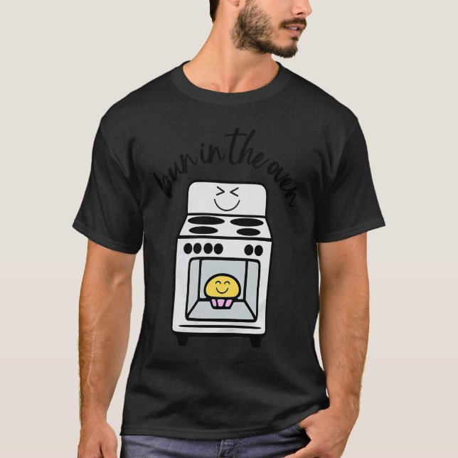 T-shirt Bun Maker Bun Baker Pregnancy Announcement Baby Re (Devant)