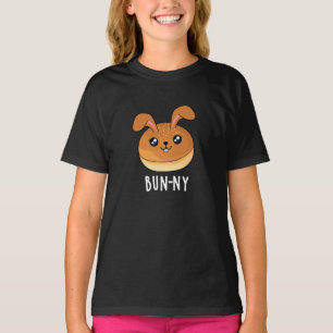 T-shirt Bun ny Funny Lapin Lapin Bun Pun Pun Dark BG