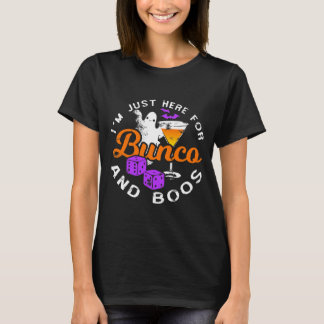 T-shirt Bunco Halloween Drinking Funny Bunco