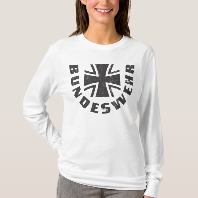 T-shirt Bundeswehr Deutschland, Luftwaffe, l'Armée de (Devant)