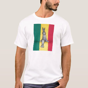 T-shirt Bunny à Rasta Couleurs : Une touche d'art Super