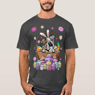 T-shirt Bunny Anglais Bulldog Amoureux des chiens OEufs de