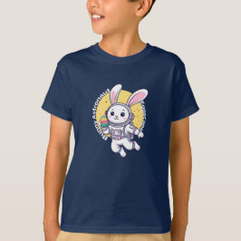 T - Shirt Bunny Astronaut - Niedlicher Raum