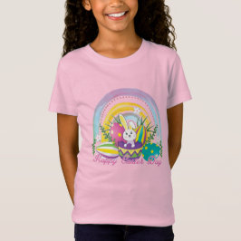T-Shirt Bunny célèbre la fête de Pâques
