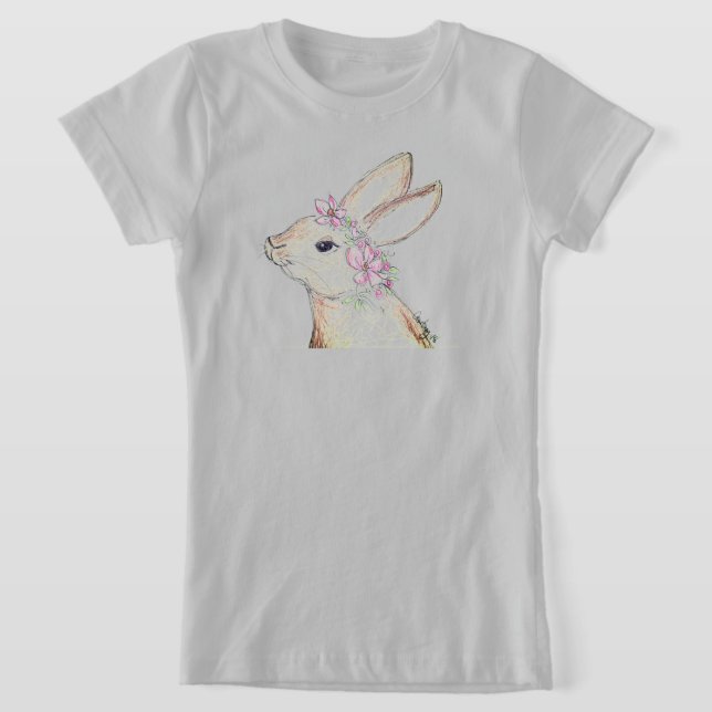 T-shirt Bunny de Pâques (Poser)