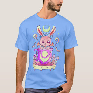 T-shirt Bunny déplaisant Dans Teacup Kawaii Pastel Goth An