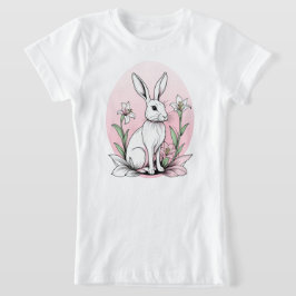 T-Shirt Bunny et Lilies