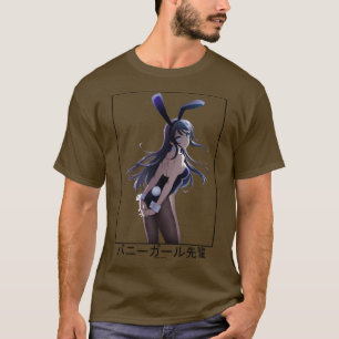 T-shirt Bunny fille senpai Mai Sakurajima