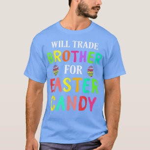 T-shirt Bunny Funny Pâques fera le commerce de frère pour