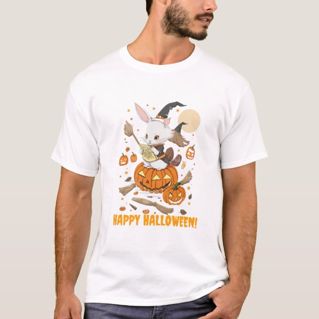 T-shirt Bunny Halloween (Devant)