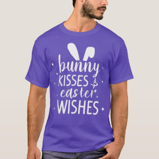 T-shirt Bunny Kisses & Easter Wishes Christian Bible For A