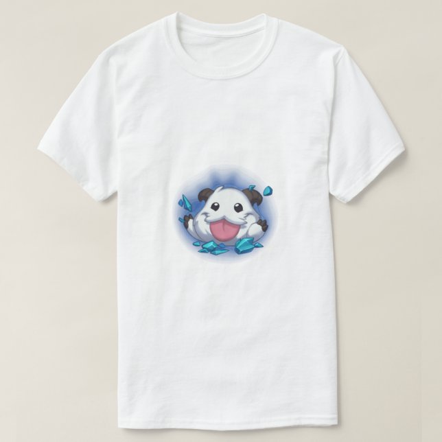 T-shirt Bunny mignon - Drôle animal caricature Tee (Design devant)