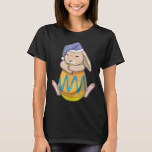 T-shirt Bunny Pâques Dormir oeuf de Pâques