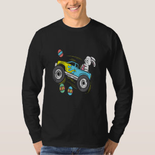 T-shirt Bunny Pâques équitation Monster Camion Cute Garçon