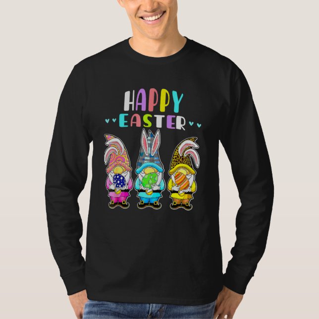 T-shirt Bunny Pastel Printemps Chasse Oeufs Rabbit Joyeux  (Devant)