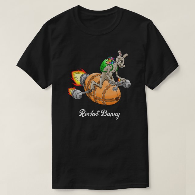 T-shirt Bunny Rocket (Design devant)