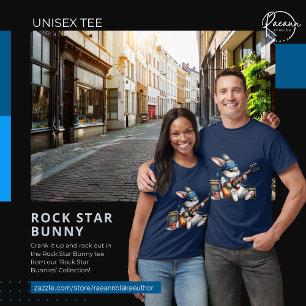 T-shirt Bunny Rockstar