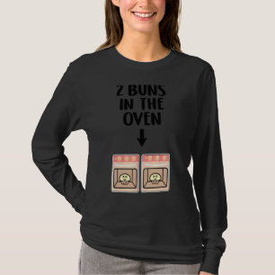 T-shirt Buns Dans Le Four Twins Grossesse Faire-part Gend