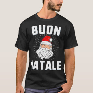 T-shirt Buon Natale Italie Pride Père Noël Babbo Italie 