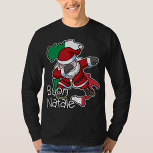T-shirt Buon Natale Italien Italia Noël Père Noël I